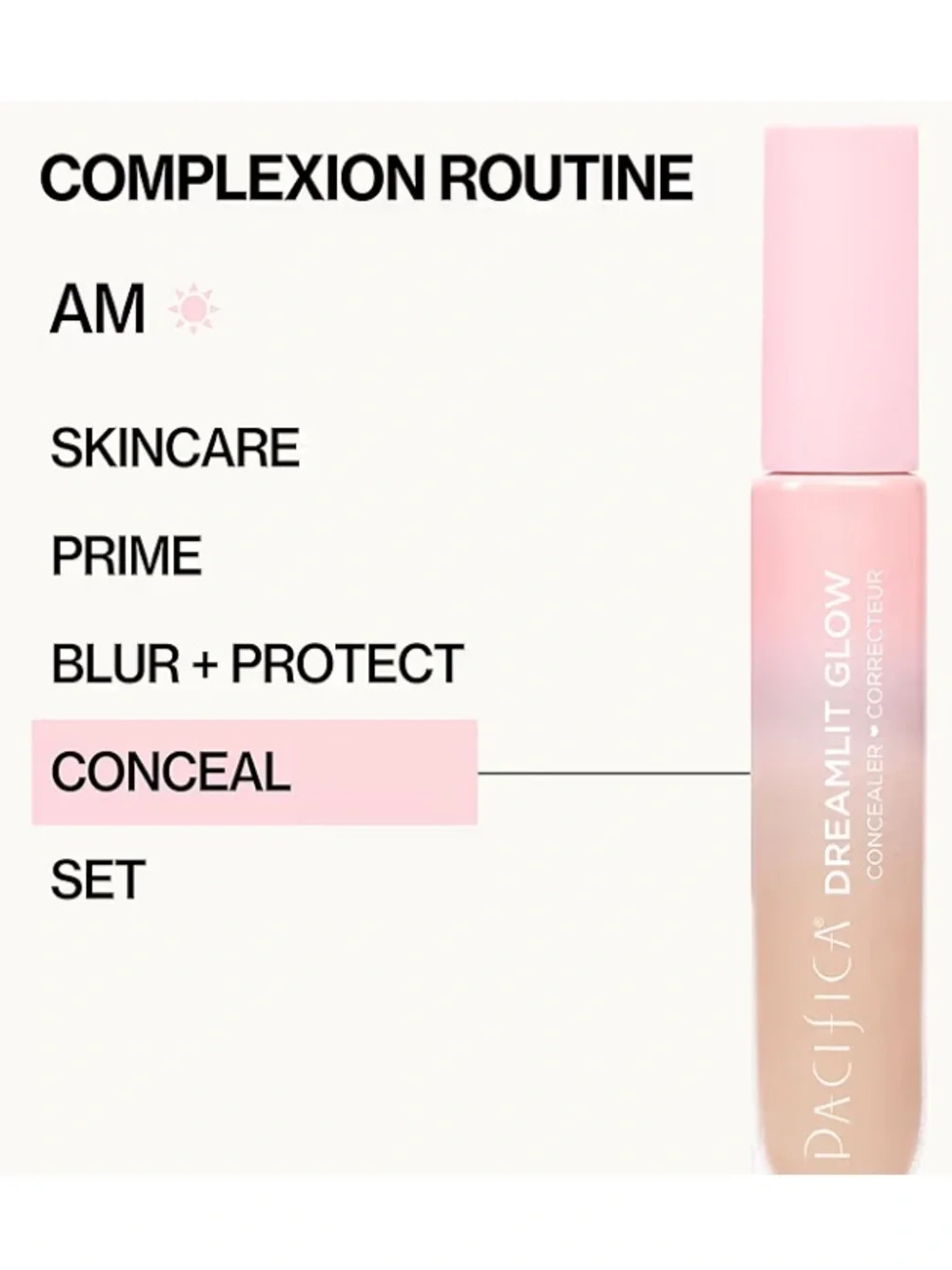 Pacifica Dreamlit Glow Full Coverage Concealer, shade 9, vegan, new in box